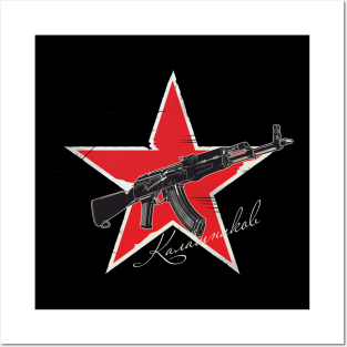 The best for the gun lover! Kalashnikov assault rifle Posters and Art